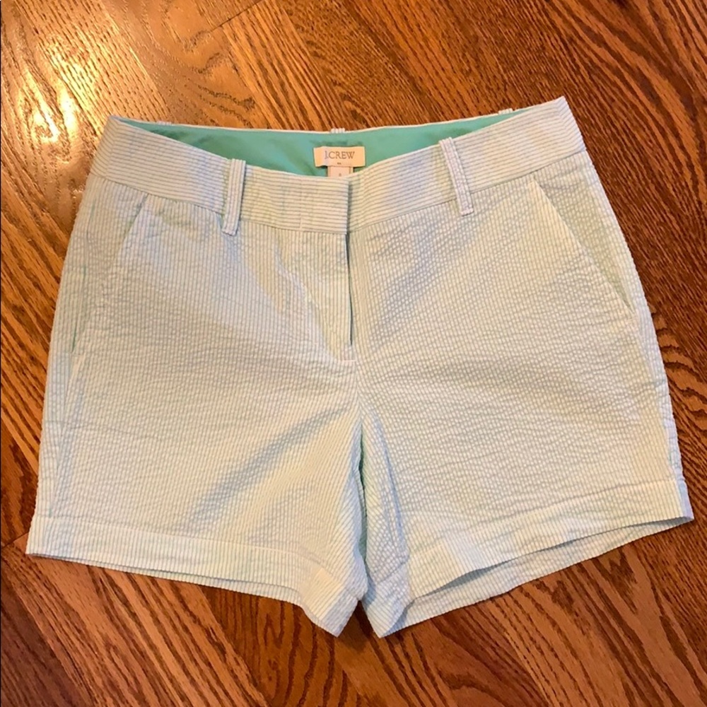 Seersucker shorts